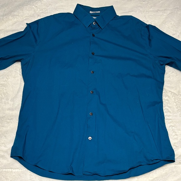 Express Other - Express Men's Teal Button Down Shirt